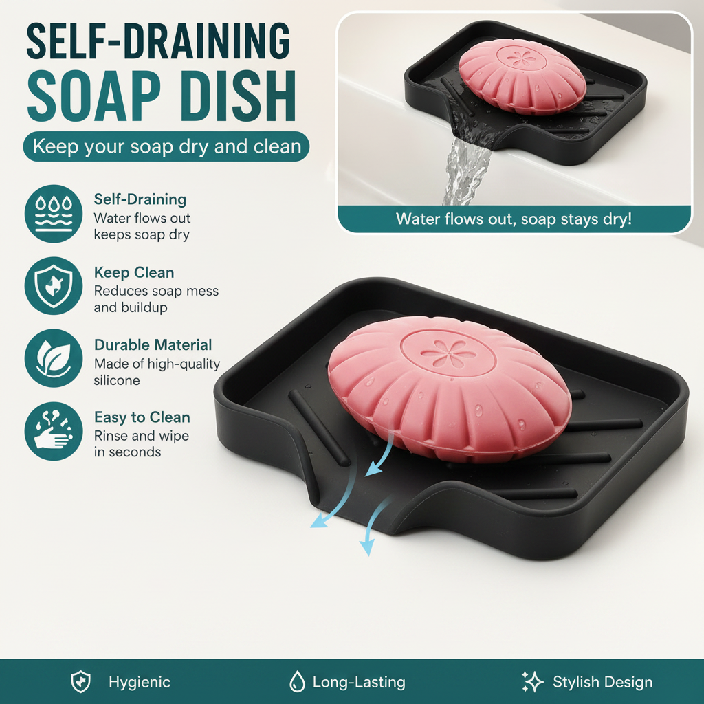 Soap Dish – Black